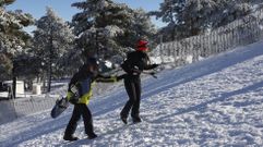 La estación de esquí de Manzaneda abrió la temporada el pasado domingo.