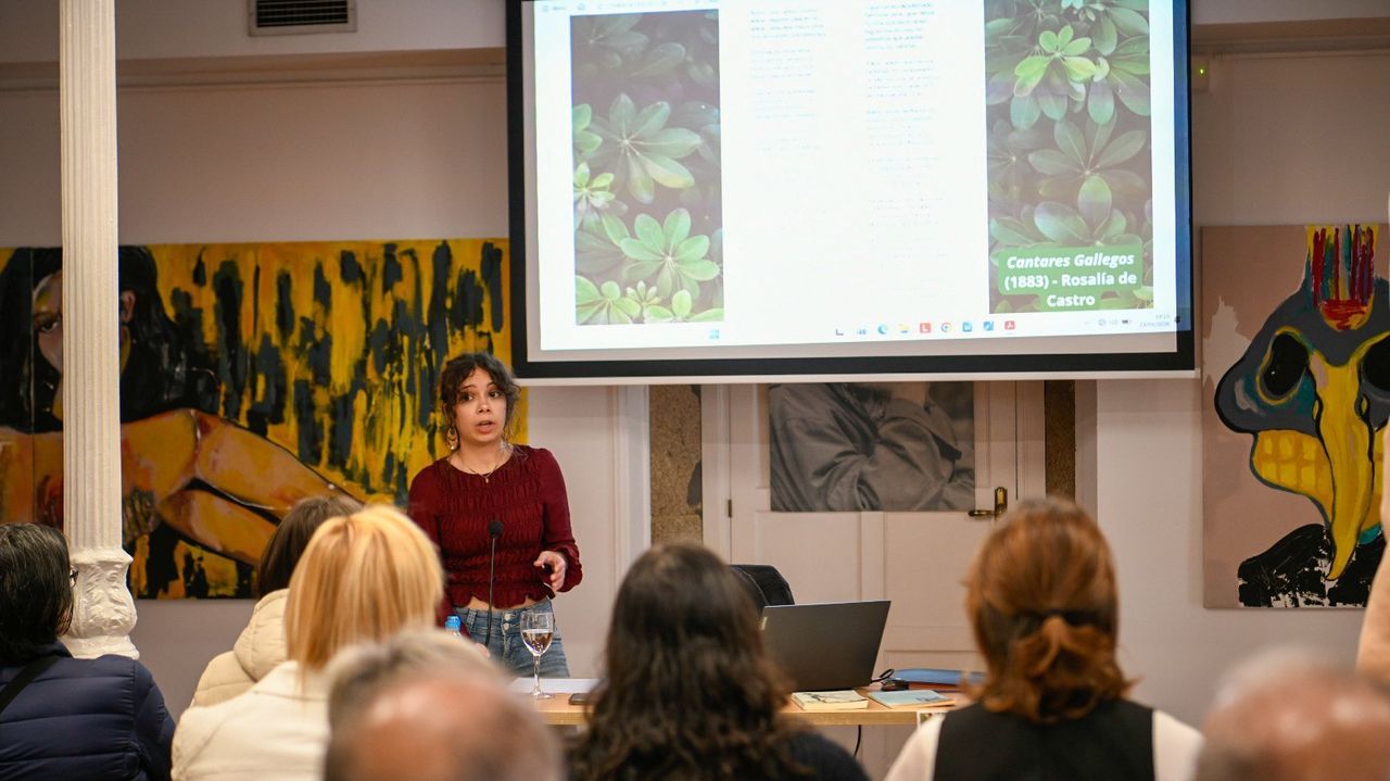 Un instante de �Entre dos�, con Julio Pereira y Tet� Delgado 