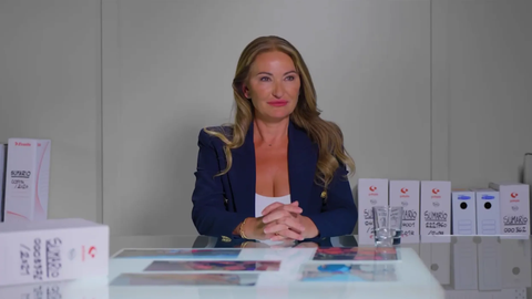 Carolina Perles, durante la entrevista en el programa de Telecinco «El precio de la corrupción».