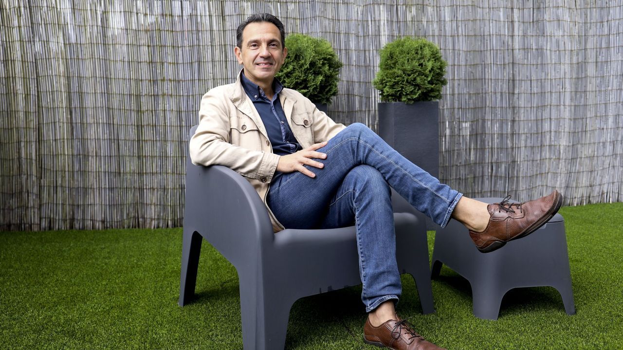 Javier S�nchez-Agustino, presidente da Fundaci�n Ruta Xacobea do Mar de Arousa e Ulla.