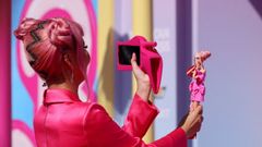 Fans de Barbie en el estreno en Los ngeles