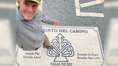 Peter peregrin a Santiago en el 2017, lo que le inspir tanto que cre The Camino Project