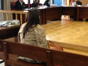 La acusada S.G.V., en la vista de conformidad en la Audiencia en Vigo