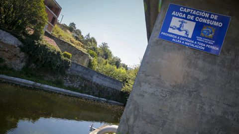 Captación de agua en Río Vello, Porto do Son
