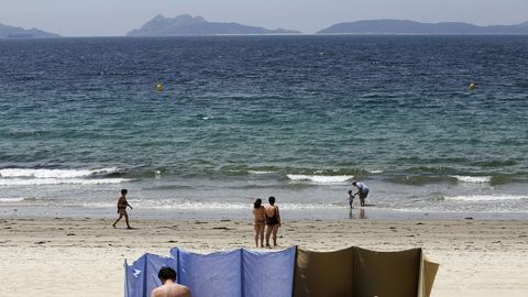 Samil, la playa por excelencia de Vigo, supera las 2.500 menciones en Instagram