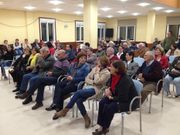 Asistentes a la presentaci�n en Zas.