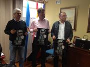 Presentaci�n de la romer�a, esta ma�ana, en el Concello de Arteixo