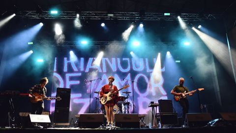 Tringulo de Amor Bizarro actuar el sbado 14 en el Fa Ce La Fest.