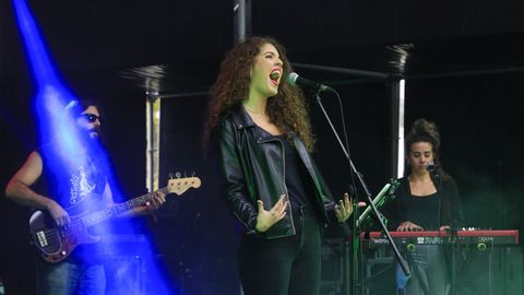 Sound Sisters actuaron en el escenario instalado en Agro do Rolo