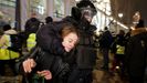 Protestas en San Petersburgo contra la invasión rusa de Ucrania