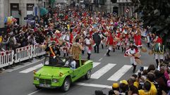 Desfile de entroido en Xinzo de Limia