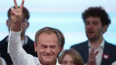 Donald Tusk, lder de la Plataforma Cvica y? ex primer ministro de Polonia.