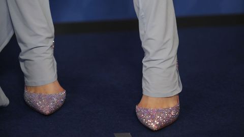 Los zapatos de la actriz Luna Pamies 