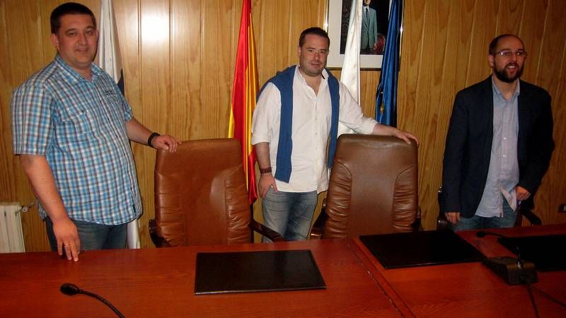 El partido entre Breog�n y Melilla fue presentado en el Concello de Sarria