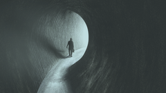 La muerte se suele representar como una luz al final del t�nel, pero realmente desconocemos qu� esperar cuando llegue el momento. 