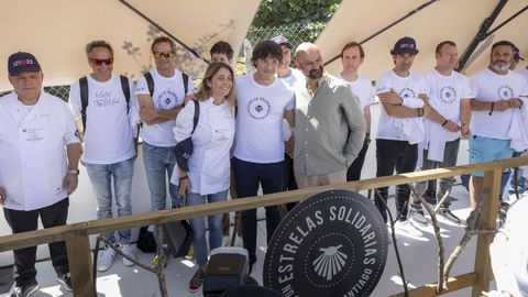 Así fue <span lang= gl >Estrelas no Camiño,</span> el encuentro de chefs con estrella Michelin a favor de la Asociación Compostelá de Esclerose Múltiple