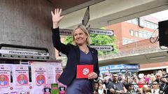 El partido de la primera ministra socialdemcrata, Magdalena Andersson, super el 30 % de los votos