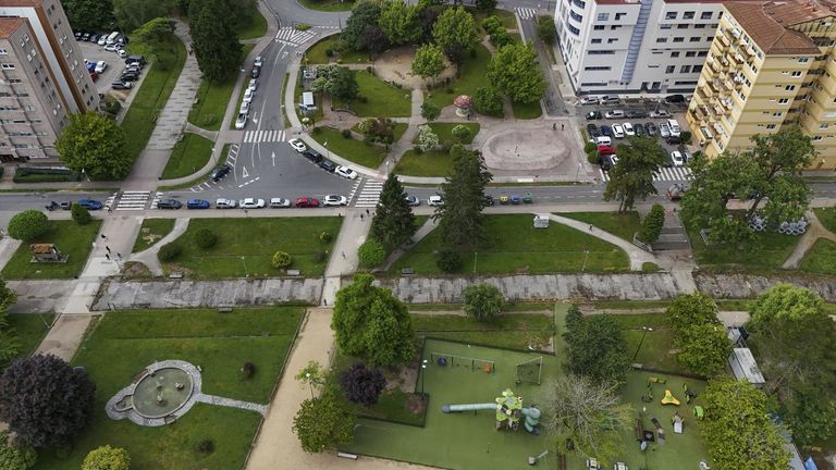 El Gafos oculto, a vista de dron