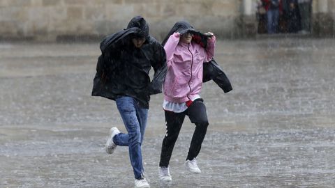 Tormenta en Santiago