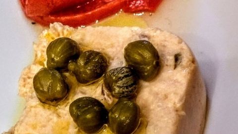 LINGOTE DE ORO DE PATÉ MERLUZA. El paté no solo tiene que ser de hígado de cerdo. También se pueden hacer lingotes de merluza.
