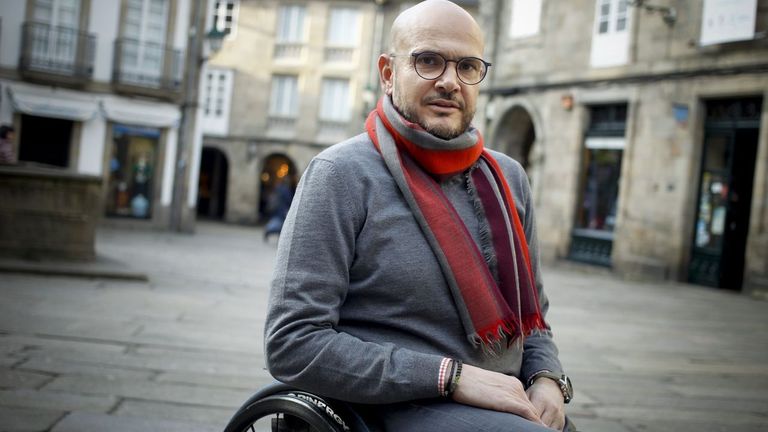 <span lang="gl">Anxo Queiruga, presidente de Cogami: «Coa discapacidade non podes improvisar. Nin onde vas comer!»</span>