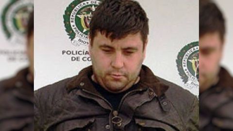 Carlos García Morales, en el 2011, tras su detención en Medellín por las autoridades colombianas