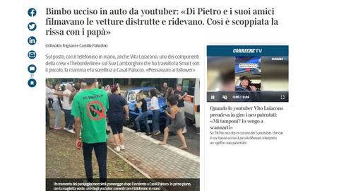 Information published this Friday by Corriere della Sera