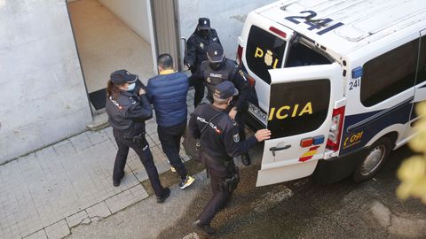Comienza el juicio del narcosubmarino en la Audiencia de Pontevedra