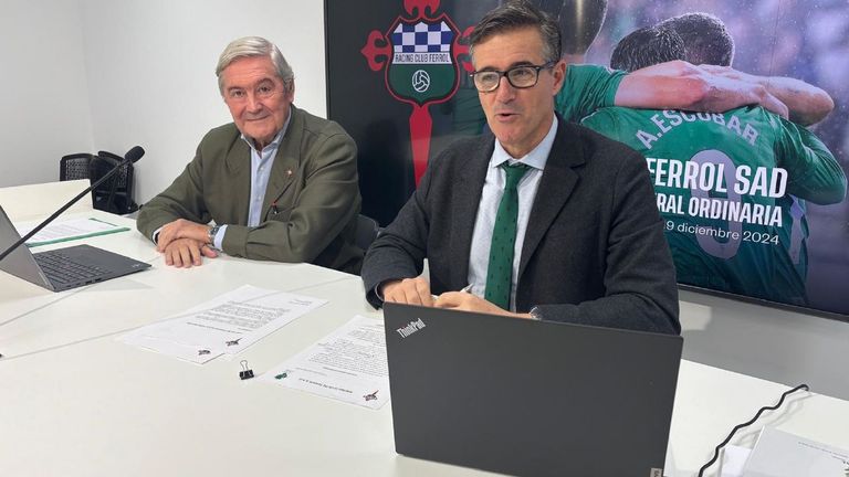 Así te contamos la aprobación de las cuentas y del presupuesto del Racing Club Ferrol