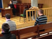 Los implicados, en el juicio por conformidad en la Audiencia