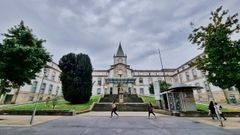 El edificio del Hospital Provincial del Pontevedra es una de los dos opciones que maneja la Universidade para la futura residencia de estudiantes pblica