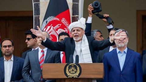 Ashraf Ghani jura como presidente de Afganistan