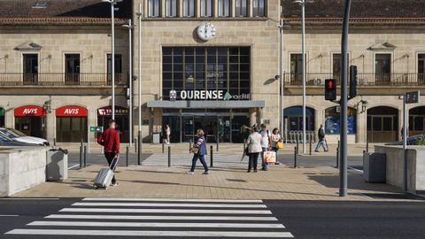 Estación intermodal de Ourense.