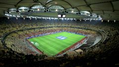 Estadio Arena Nacional de Bucarest donde se jugar el Atltico de Madrid-Chelsea
