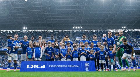 Alineación del Real Oviedo ante el Cádiz