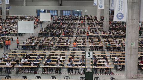 Examen del grupo C1 en Silleda, celebrado en el 2016
