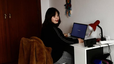 Llara, una de las participantes del proyecto�Me Independizo