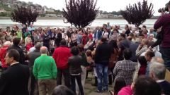 Rubalcaba reuni� a unas 300 personas en un acto electoral en Viveiro