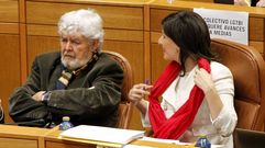 Yolanda Daz y Beiras en el Parlamento