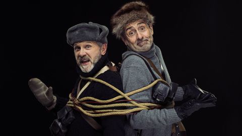 Luis Iglesia y Marcos Orsi protagonizan la comedia «Conexión Pingüín», que llegará al Teatro Pastor Díaz de Viveiro de la mano de la Rede Galega de Teatro (RGT) el sábado 15 de octubre