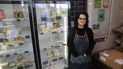 Marta Prez, de la tienda de productos de cercana y ecolgicos Bico de Grao en Lugo