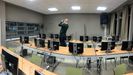 Una de las aulas del CIFP Politécnico en las que se imparte uno de los másteres de FP sobre ciberseguridad