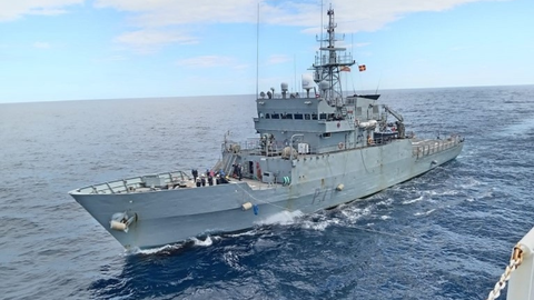 El patrullero Serviola.