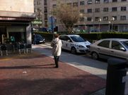 La expresidenta de la asociaci�n, a la salida de los juzgados de A Parda