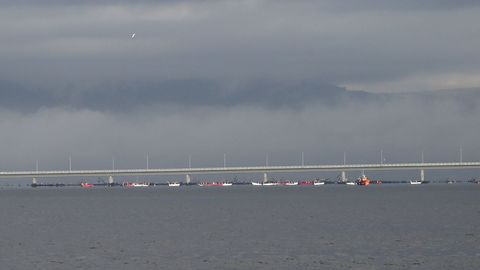LARGO - Con sus 2 kilmetros, el puente de A Illa de Arousa es el ms largo de Galicia