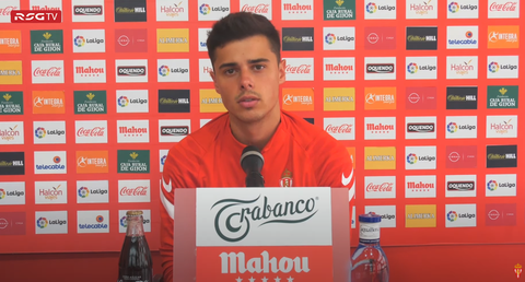 Gaspar Campos en rueda de prensa