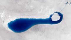 El deshielo ha generado casi 8.000 lagos en la superficie de la Antrtida