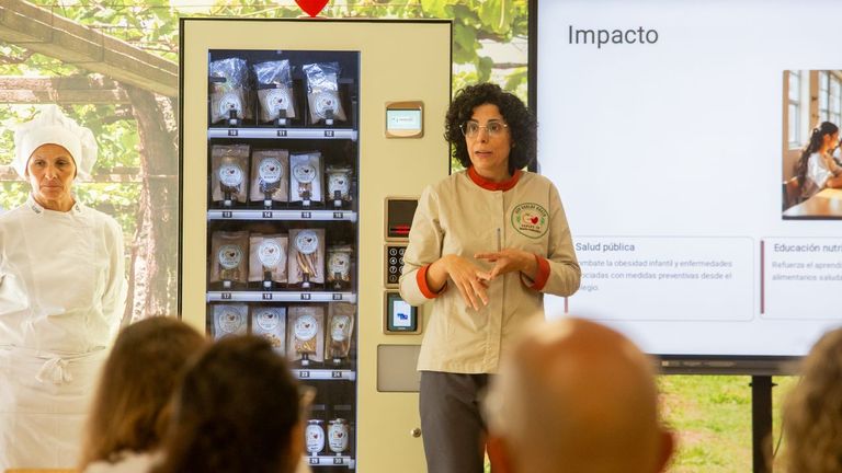 Testan en el Carlos Oroza de Pontevedra «bocados responsables» para picar entre horas