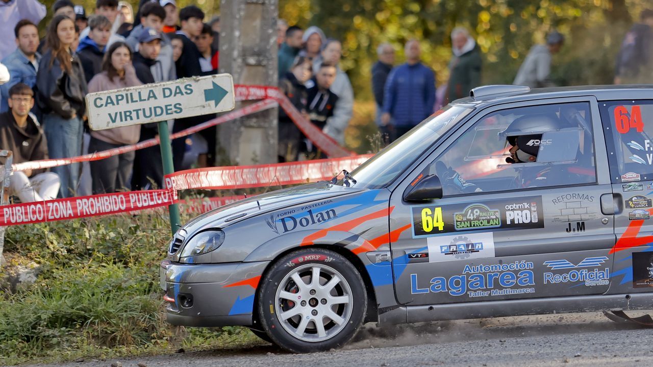 Segundo d�a del 48 Rali de San Froil�n en el tramo de O Corgo.Presentaci�n de la campa�a y del coche h�brido que se sortea delante de la Diputaci�n de Lugo