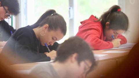 Los estudiantes se enfrentan en Vigo al segundo examen de la selectividad